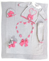 Set Cuore Fettuccia Lana - Coprifasce §8