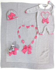 Set Cuore Fettuccia Lana - Tutina §7