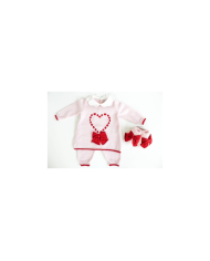 Maglione Con Fiocco Cotone §676
