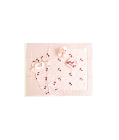 Set Papillon "Farfalline" Lana Per Neonata - Tutina §11