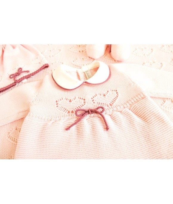 Inlaid Wool Heart Set - 2 Pcs Baby Girl Headband Cover §12