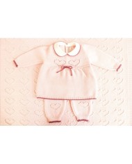 Inlaid Wool Heart Set - 2 Pcs Baby Girl Headband Cover §12