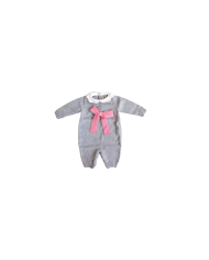 Set Completo Maglia + Pantalone con Fiocco Azzurro §14