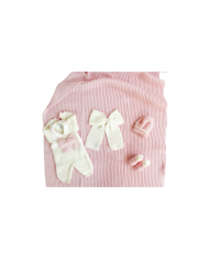 Set Maglia Inglese Maglia + Pantalone (Celeste-Bianco) §30